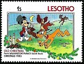 Lesotho 1983 Walt Disney 1 S Multicolor Scott 412